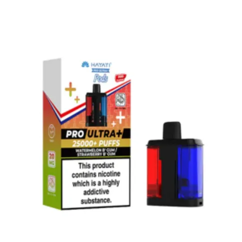 Hayati Pro Ultra Plus Prefilled Pods Fruit Bomb/Straw Watermelon Bubblegum