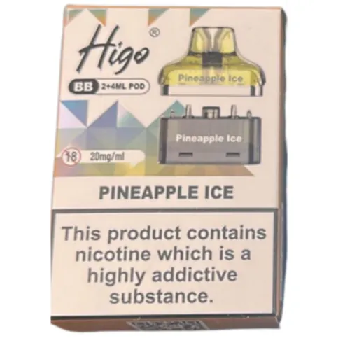 Higo BB Pineapple Ice 2 + 4ml Pod