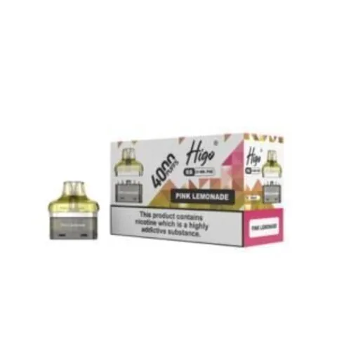 Higo 4000 Pink Lemonade refill pod