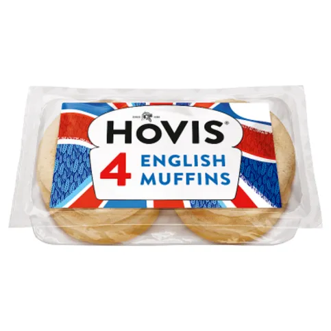 Hovis 4 English Muffins