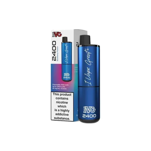 IVG Blueberry fusion 2400 vape