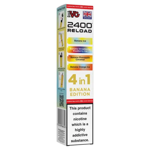 Ivg Reload 2400 refill pod Banana edition 