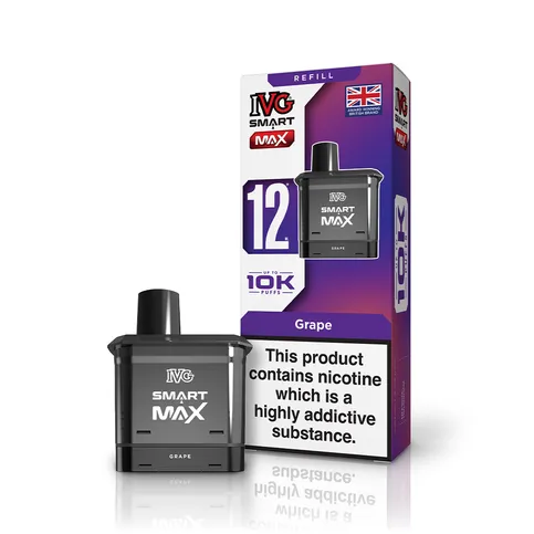 IVG Smart Max Refill Grape 10k Puffs