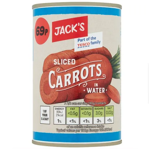 Jack Sliced Carrots