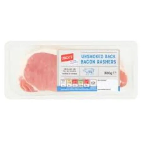 Jack's Unsmoked Bacon 300g