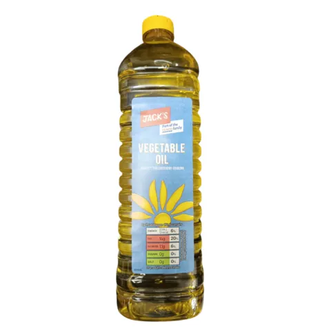 Jacks vegetable oil 1 litre 