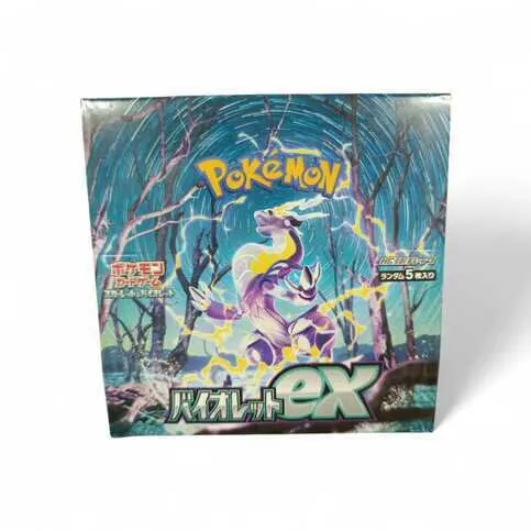 Japanese pokemon Violet ex (SV1V) booster card
