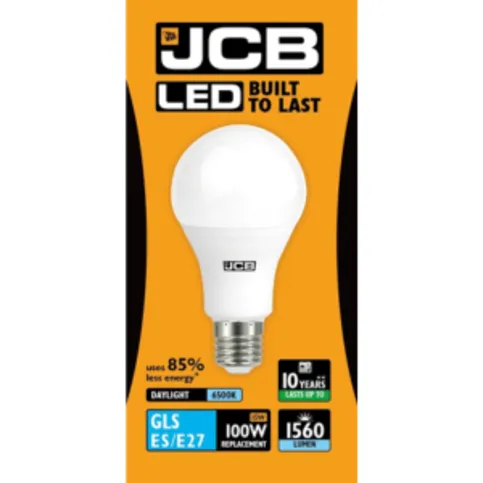 JCB Light Bulb 1560 Lumen (Old 100 Watt) screw cap