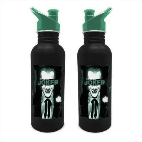 Joker Themed Metal Water Bottle 700ml
