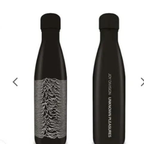 Joy Division unknown pleasures Themed Metal Water Bottle