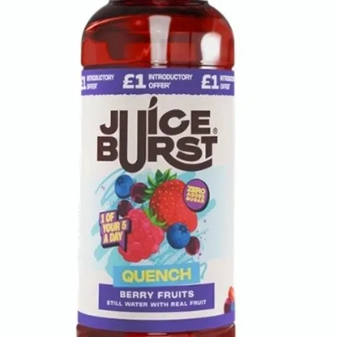 Juice Burst Quench Berry Fruits Flavour Drink Zero Added Sugar 500ml