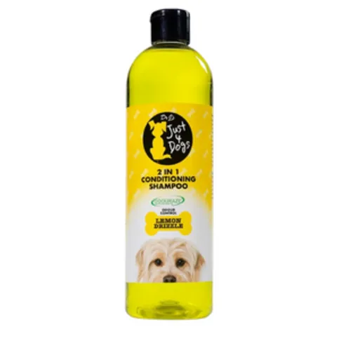 Just 4 dogs 2in1 Shampoo Lemon Drizzle 500ml