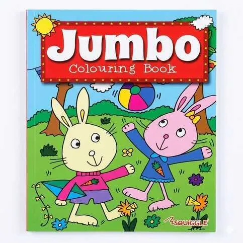 KIds jumbo colouring vbook