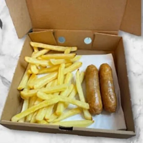 kids meal x2 link sausage chips & drink