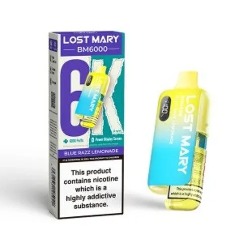 Lostmary 6K PodKit Bluerazz Lemonade Vape