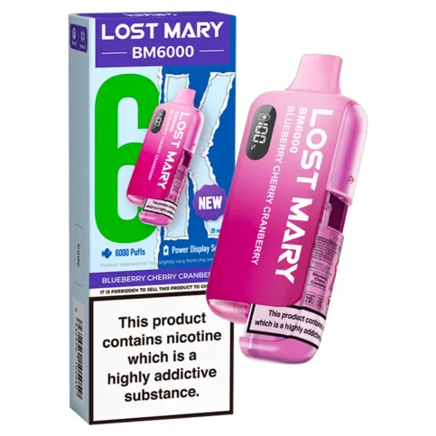 Lostmary 6K PodKit Blueberry cherry cranberry Vape