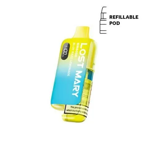 LostMary 6K Blue Razz Lemonade Pod
