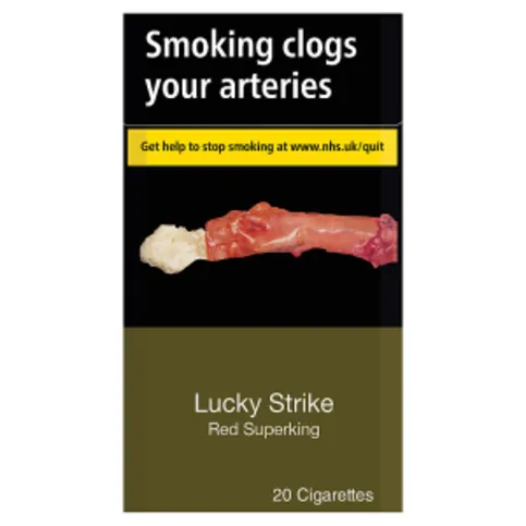 Lucky Strike Red Superking 20 Cigarettes