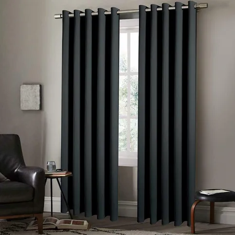 Luxury thermal blackout curtains 229cm width, 229cm drop(design and colour may vary)