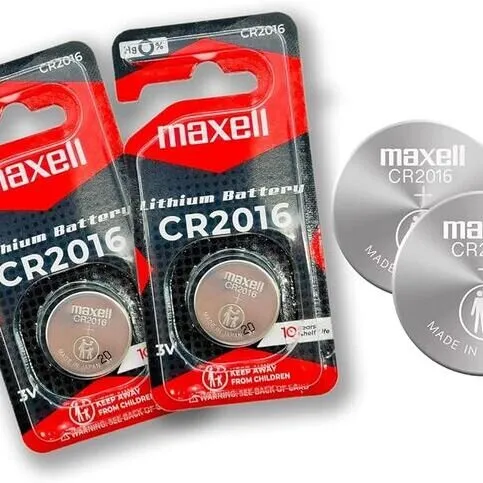 Maxell lithium 3V battery CR2016