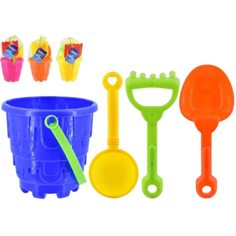 Nalu 4 pc beach bucket set
