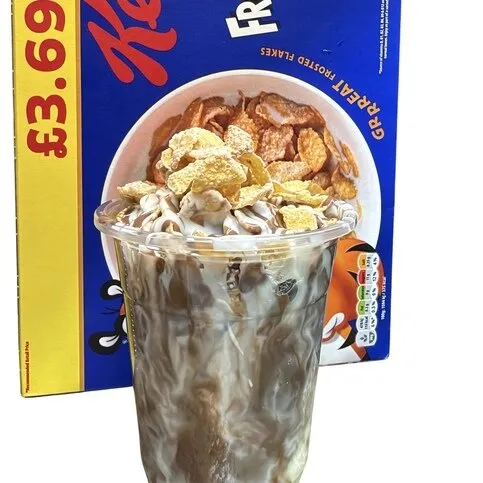 Oreo Milk and White Chocolate Covered Frosties