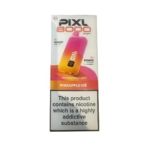 Pixl pineapple ice 8000puffs 