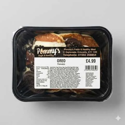 Pommeys Oreo Pancakes 250g