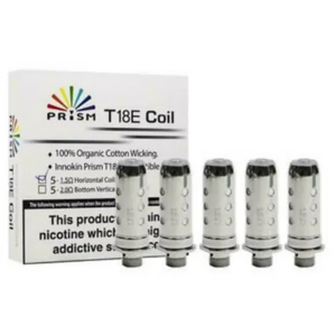 Prism T18E Coil 5 Pack