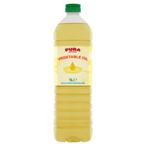 Pura Refined Vegetable Oil 1L