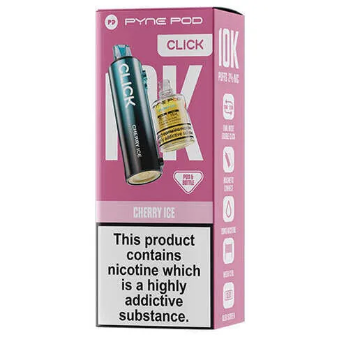 Pyne Pod 10K Click Cherry Ice pod