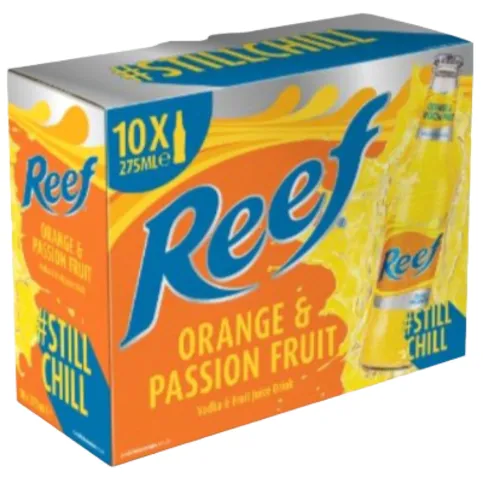 Reef Orange & Passion Fruit 10x 275 Ml