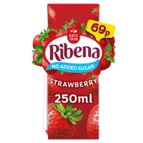 Ribena Strawberry Light Juice Drink 250ml