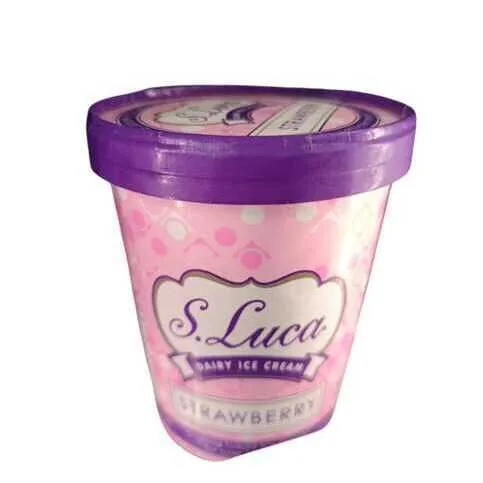 S. Luca dairy ice cream strawberry flavour 500 ml