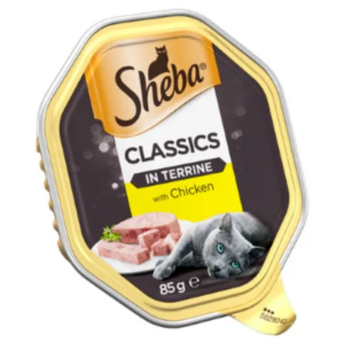 Sheba Tray Jelly Chicken Terrine 85g