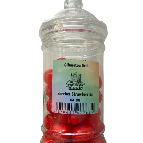Sherbet Strawberries 250g (Approx weight)