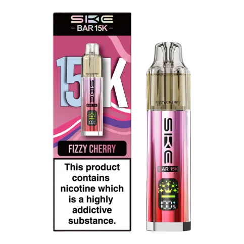 SKE Bar 15K Prefilled Pod Kit Fizzy Cherry 20mg vape