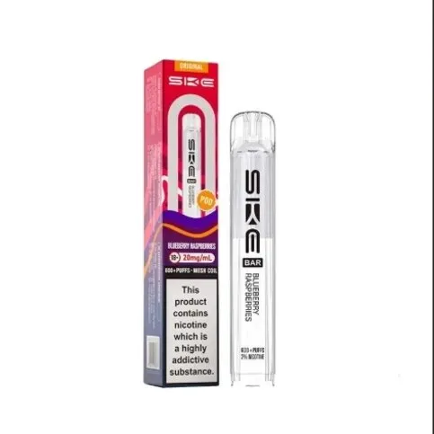 SKE Crystal 600 Prefilled Blueberry Raspberries Pod