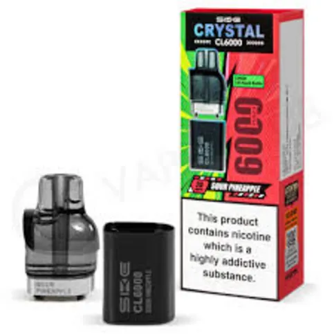 Ske Crystal Cl6000 Sour Pineapple Pods