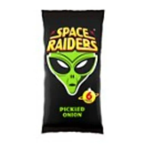 Space Raiders Pickled Onion Multipack Crisps 6 Pack