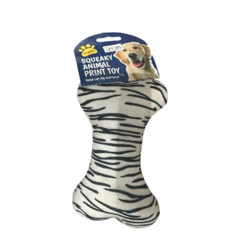 Squeaky Animal Print Toy