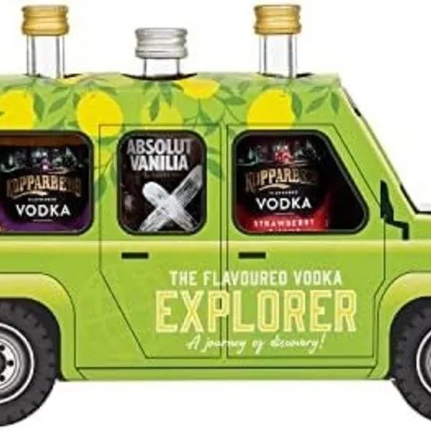 The Flavoured Vodka Explorer 4×5cl