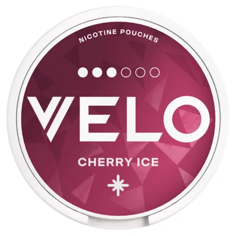 Velo cherry ice 3 dots nicotine pouches 