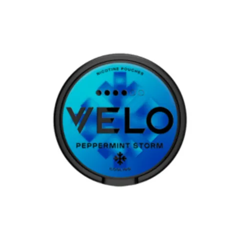 Velo Nicotine Pouches Peppermint Storm 6 dots x intense 17mg