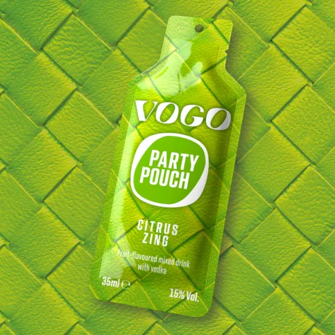 Vogo Citrus Zing Party Pouch 35ml 15%Vol