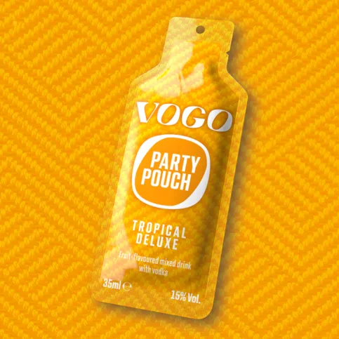 Vogo Tropical Deluxe Party Pouch 35ml 15%Vol