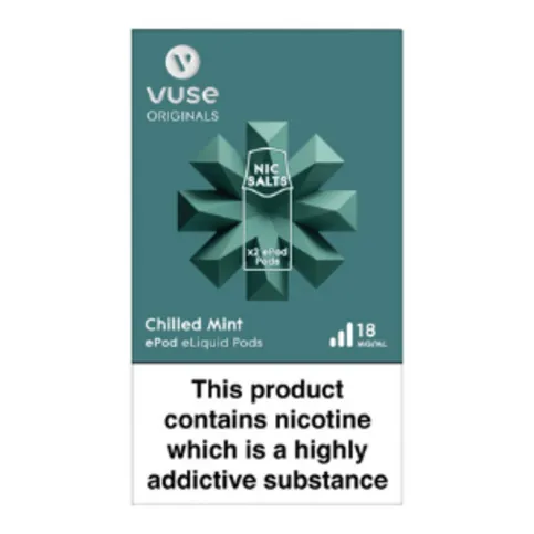 Vuse ePod Pods vPro Chilled Mint 18mg/ml