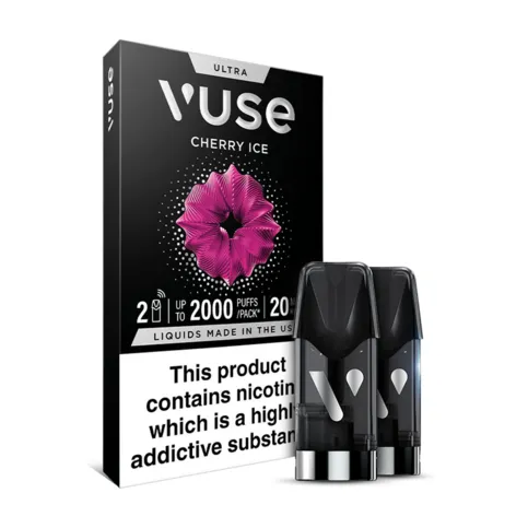 Vuse ultra cherry ice pod 2000 puffs 20 mg