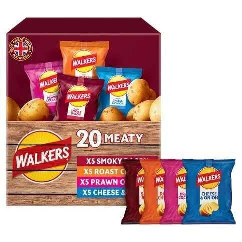 Walkers Meaty 20 Pack for 1.99