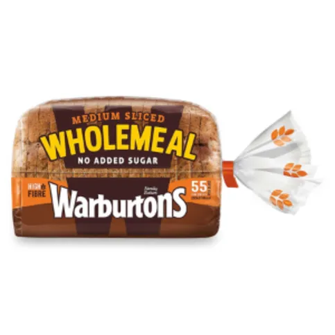 Warburtons Medium Sliced Wholemeal 400g